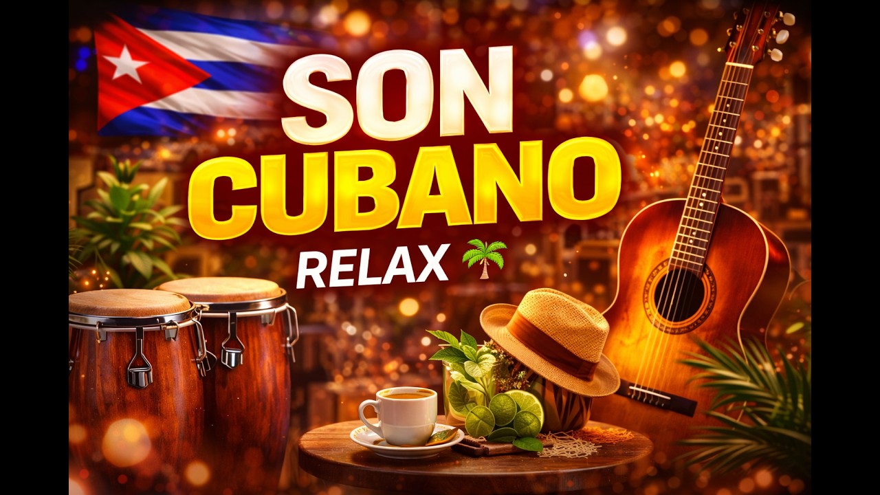 Havana Latin Jazz Café – Slow Cuban Son & Relaxing Sax (Conga & Timbales Groove)