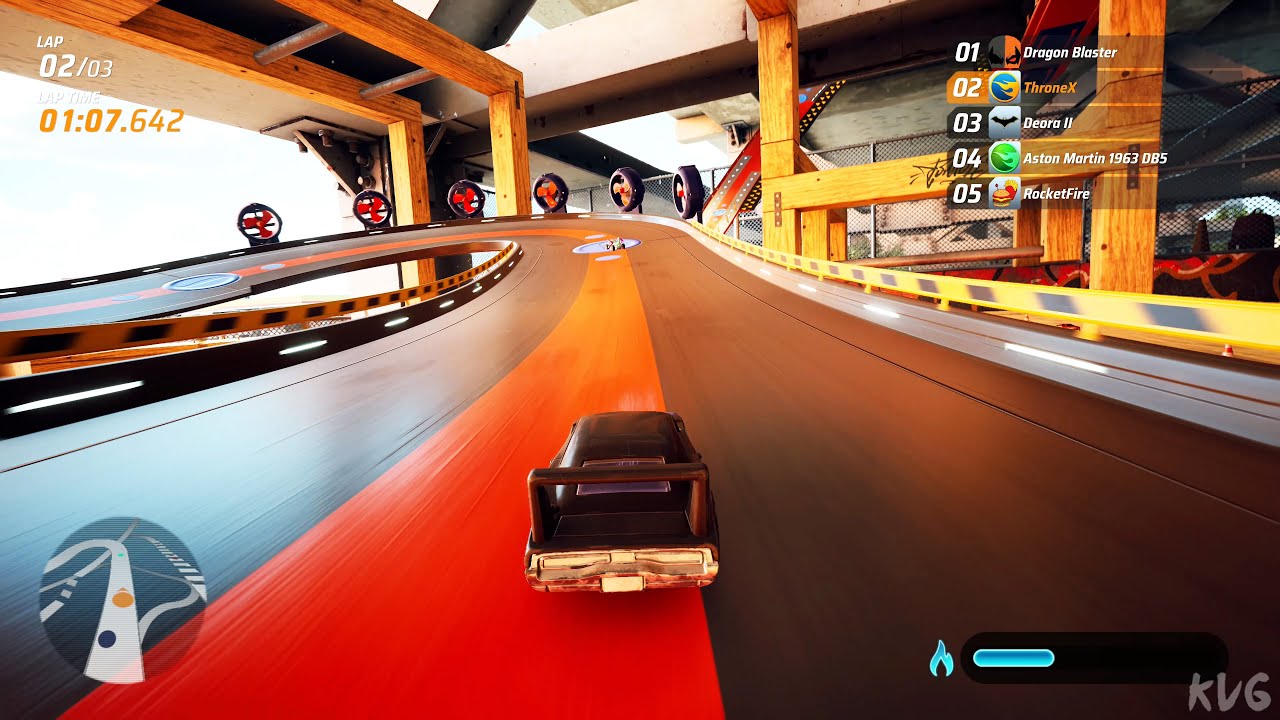 Hot Wheels Unleashed - '69 Dodge Charger Daytona 2019 (HW Flames) - Gameplay (PC UHD) [4K60FPS]