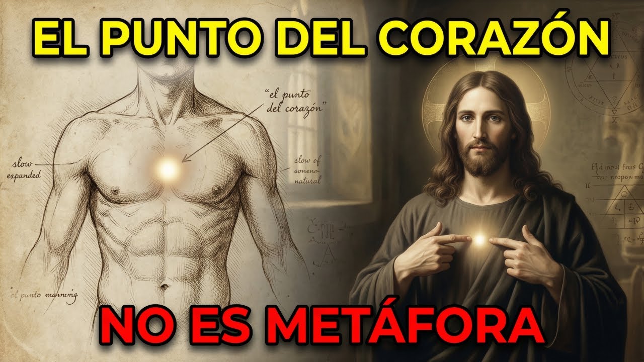 Jesús y el Punto del Corazón que Abre el Reino Interior (No es Metáfora)