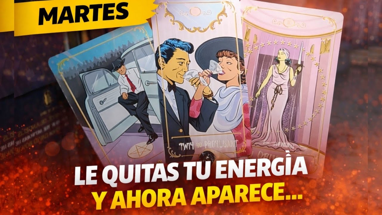 🧿🪬MARTES: Tu silencio l@ está desesperando. Le quitas tu energía y ahora APARECE! #tarot 