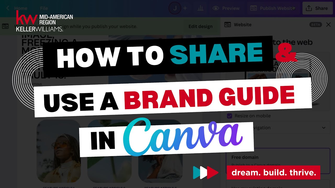 How to Build & Use a Brand Guide in Canva | Step-by-Step Tutorial