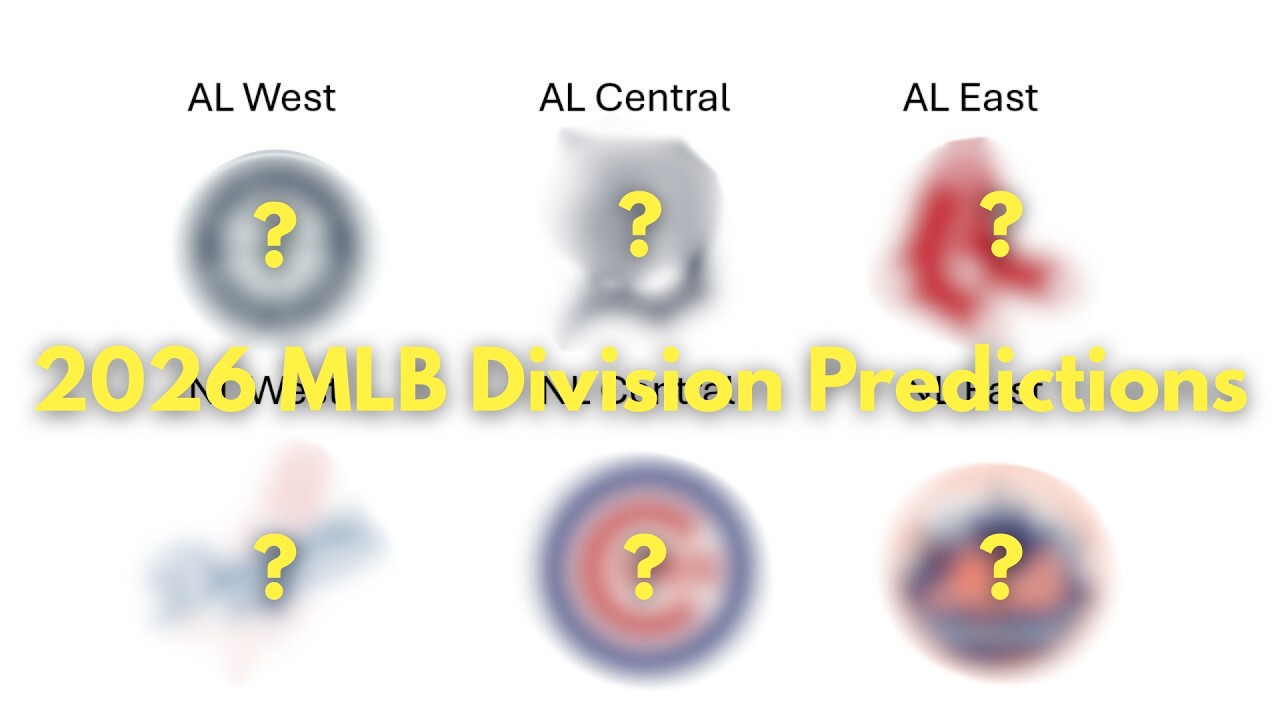 My 2026 MLB Division Predictions #mlb #baseball #sports #yankees #dodgers