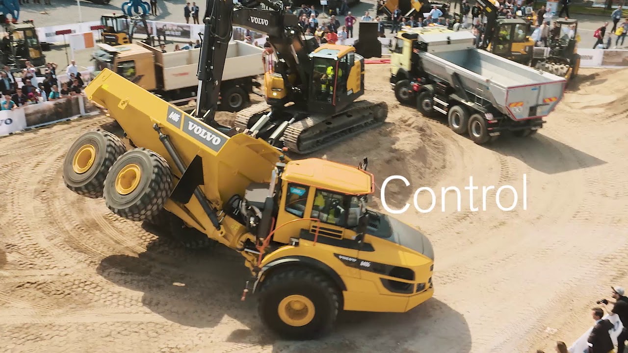 INTERMAT Paris 2018: The Volvo machine demo show