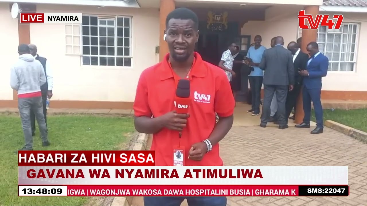 Gavana Amos Nyaribo atimuliwa