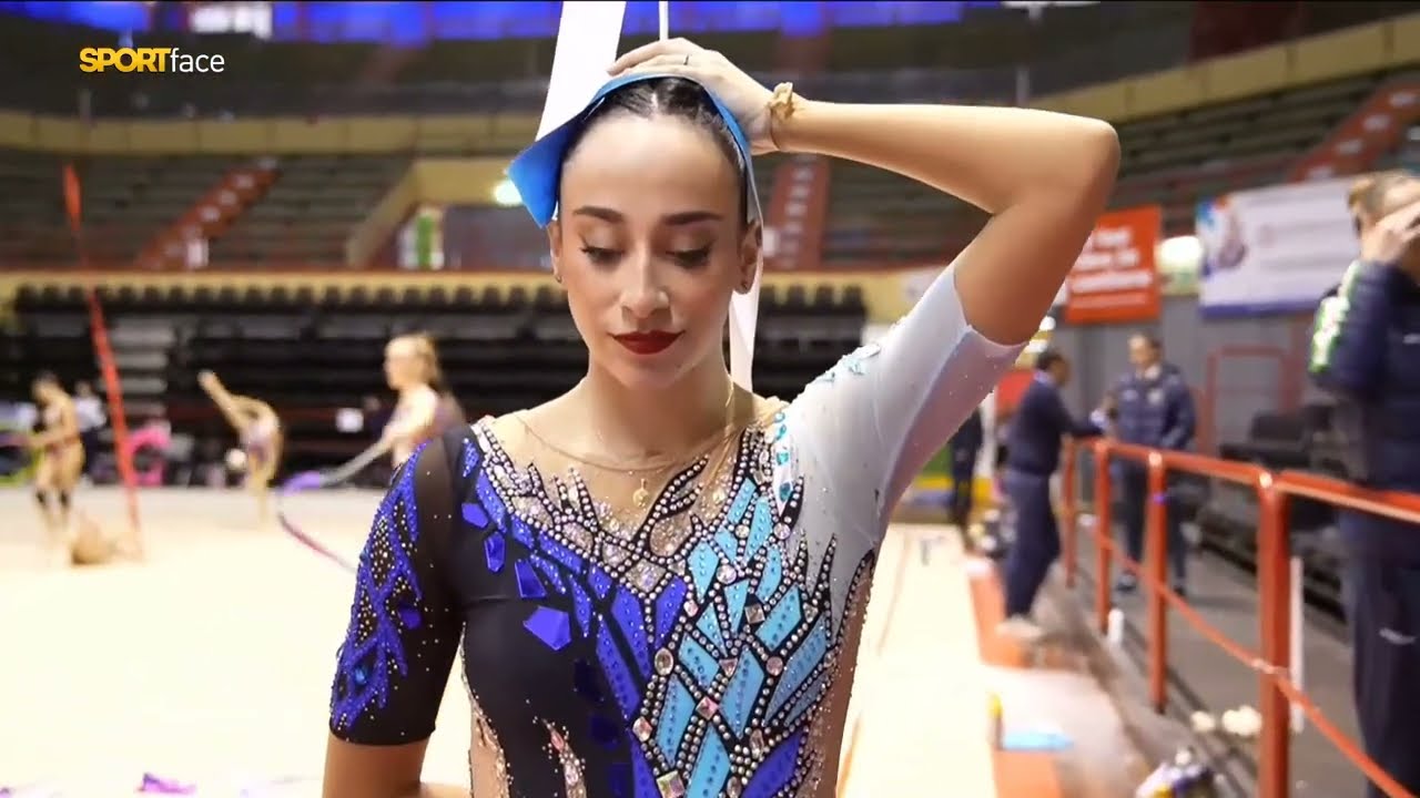 Alba Bautista (ESP) Cinta/Ribbon 2ª Prueba de la Serie A 2025