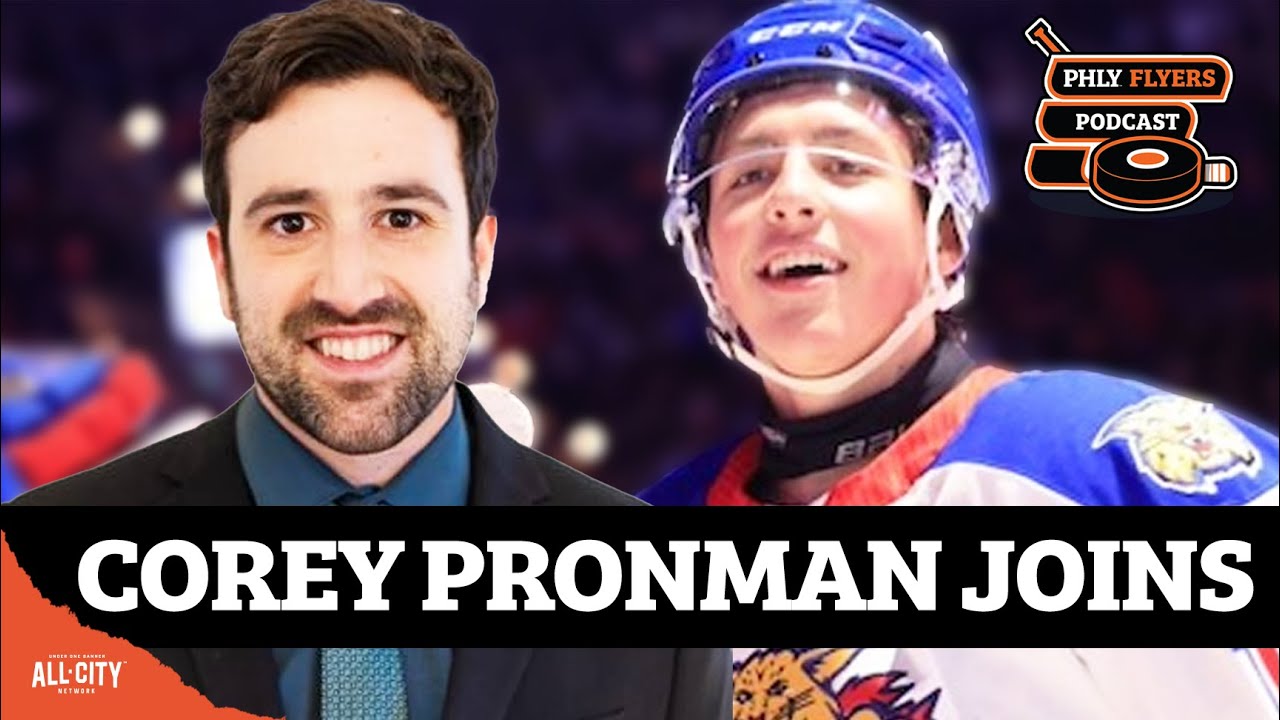 Corey Pronman talks Philadelphia Flyers 2025 NHL Draft | PHLY Flyers Podcast