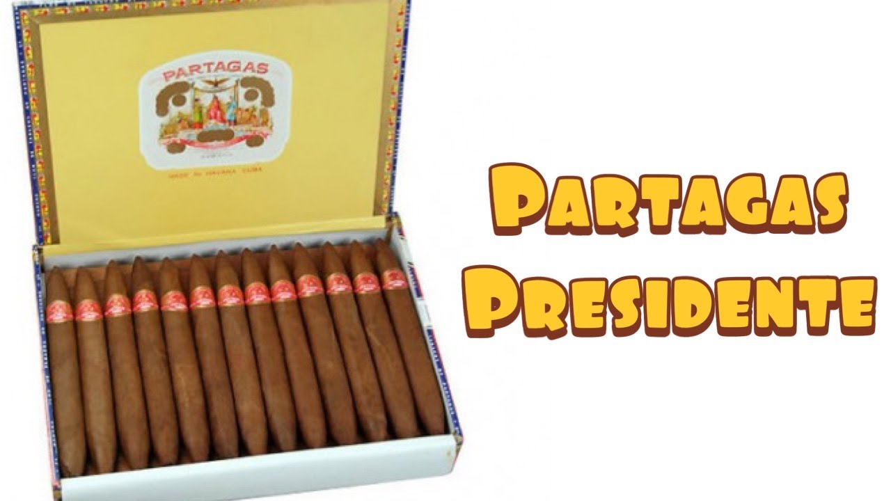Partagas Presidente Cuban Cigars UNBOXING & REBOXING