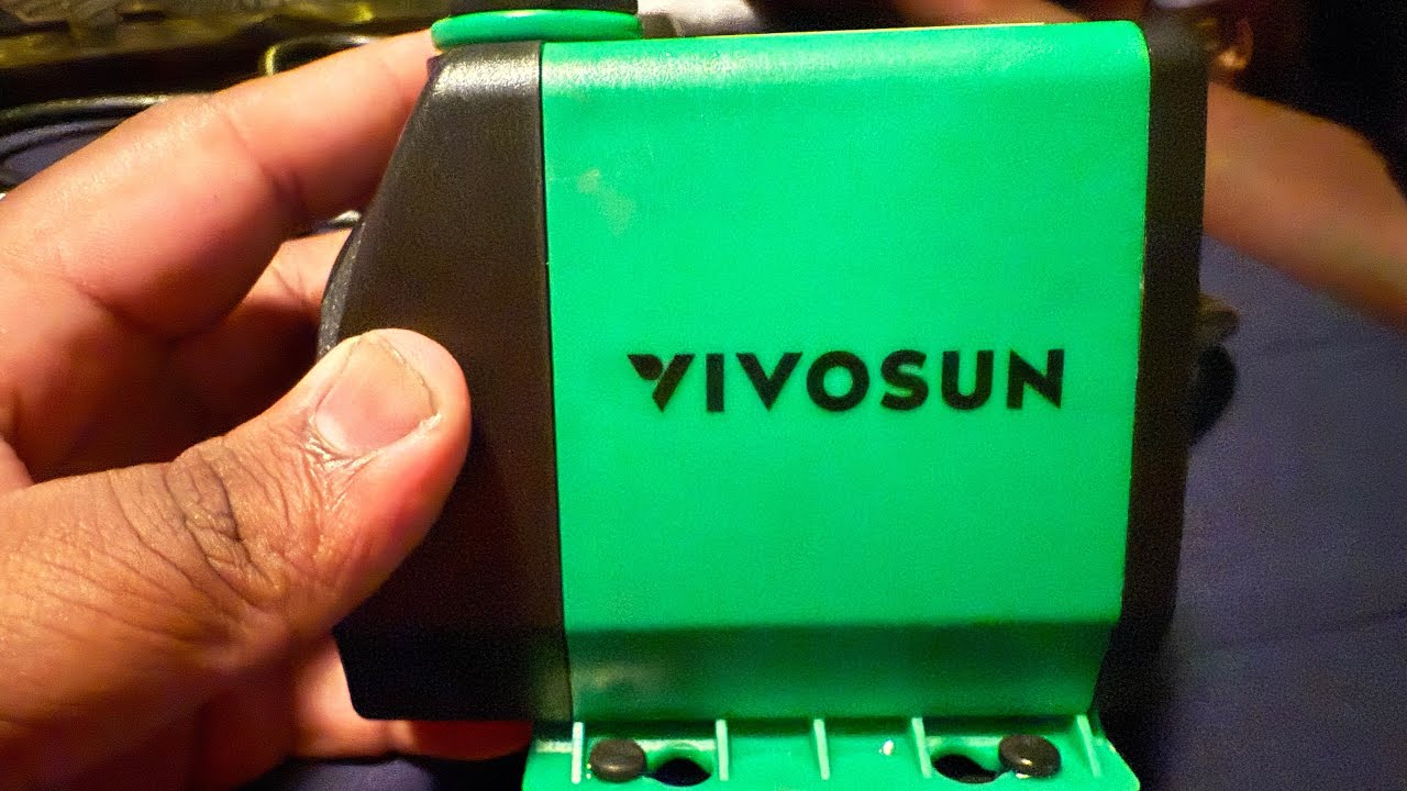 Vivosun submersible water pump review and testing
