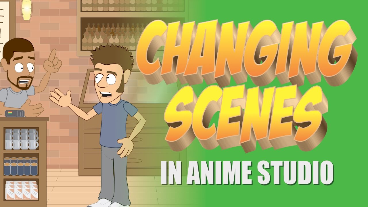 Creating different scenes and camera positions in Anime Studio- MOHO 12
