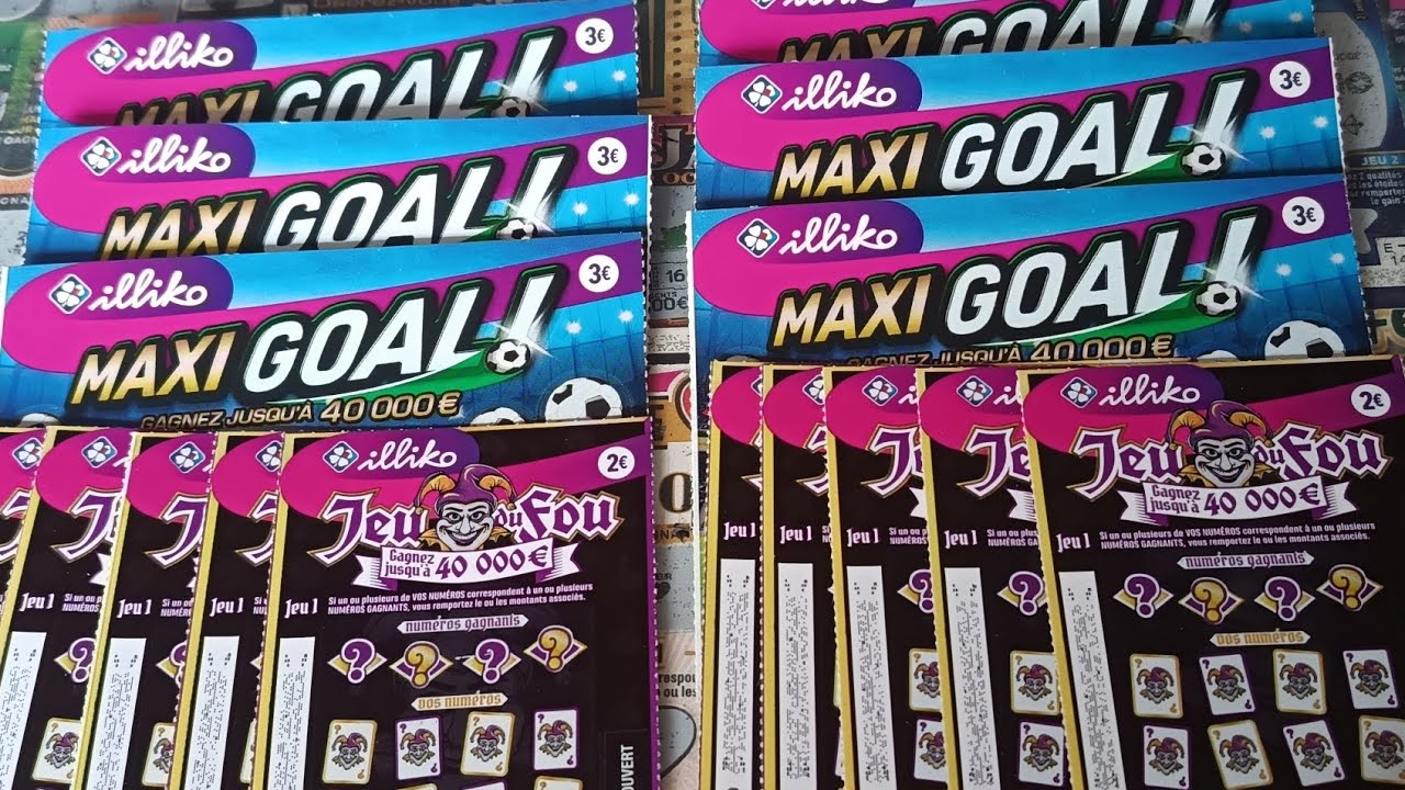 Jeu du fou VS Maxi goal | Tickets illiko FDJ ~469~