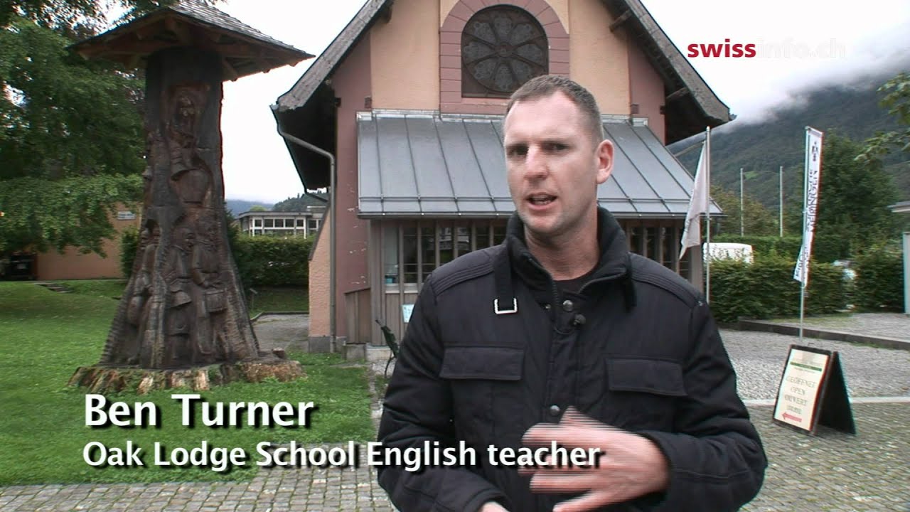 Deaf children discover the high life in Switzerland.