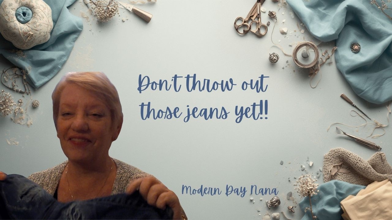 	Don’t Toss Those Jeans! Creative Denim Mending Tutorial