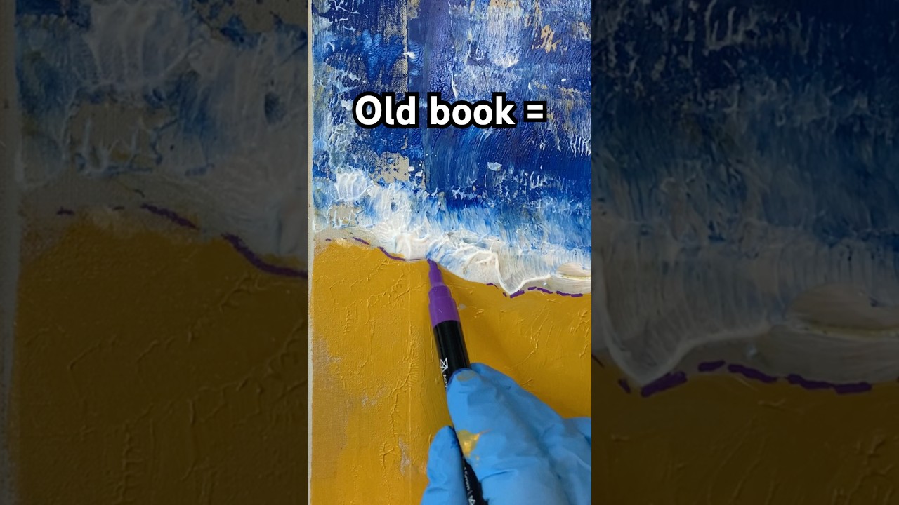 My new repurposed art journal