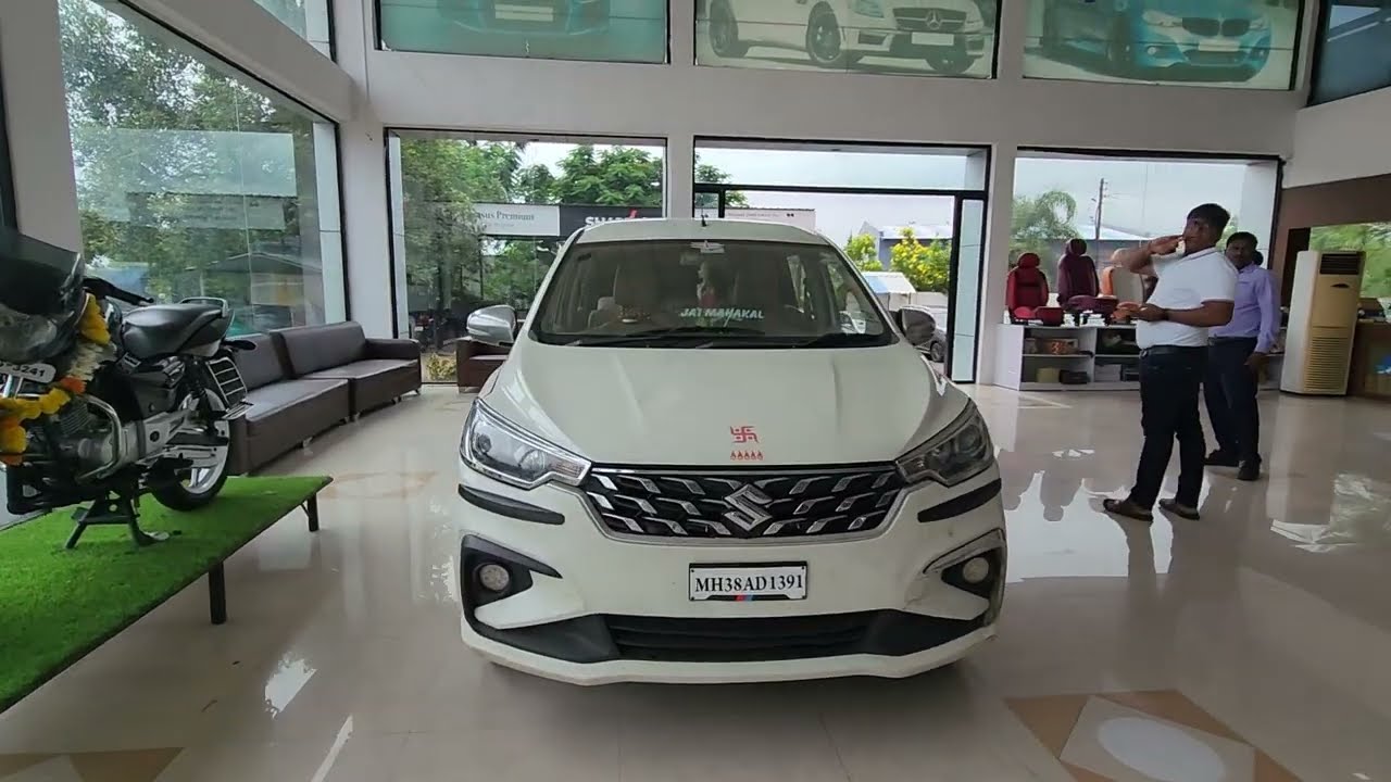 ertiga interior work done in sharvari motors Baramati
