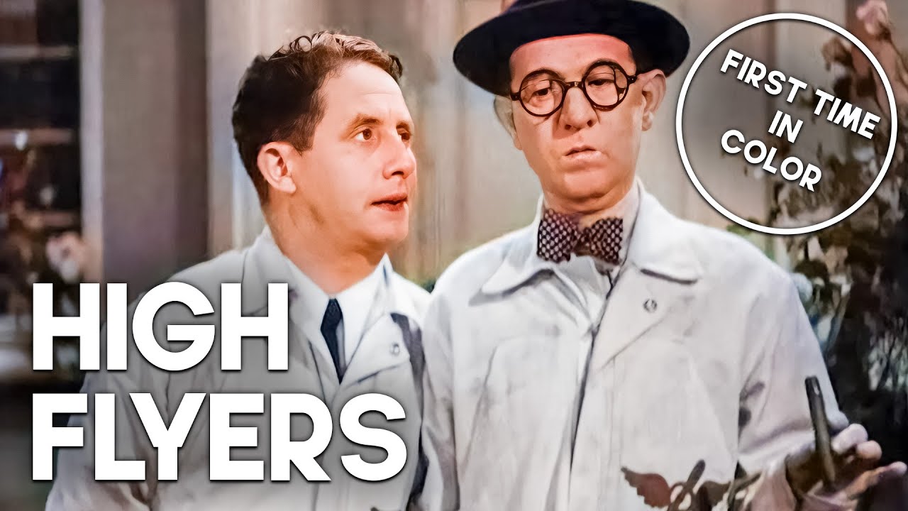 High Flyers | COLORIZED | Classic Comedy Film