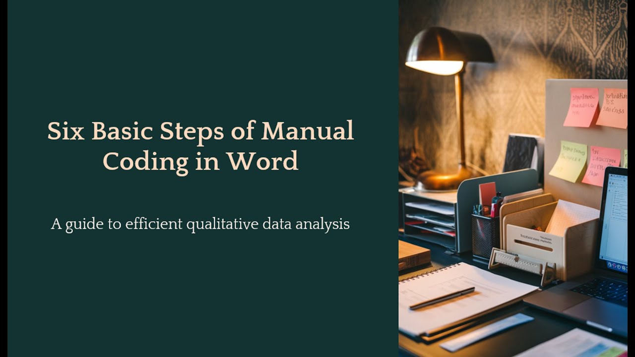 Master Qualitative Data Coding with Microsoft Word: Beginner-Friendly Guide