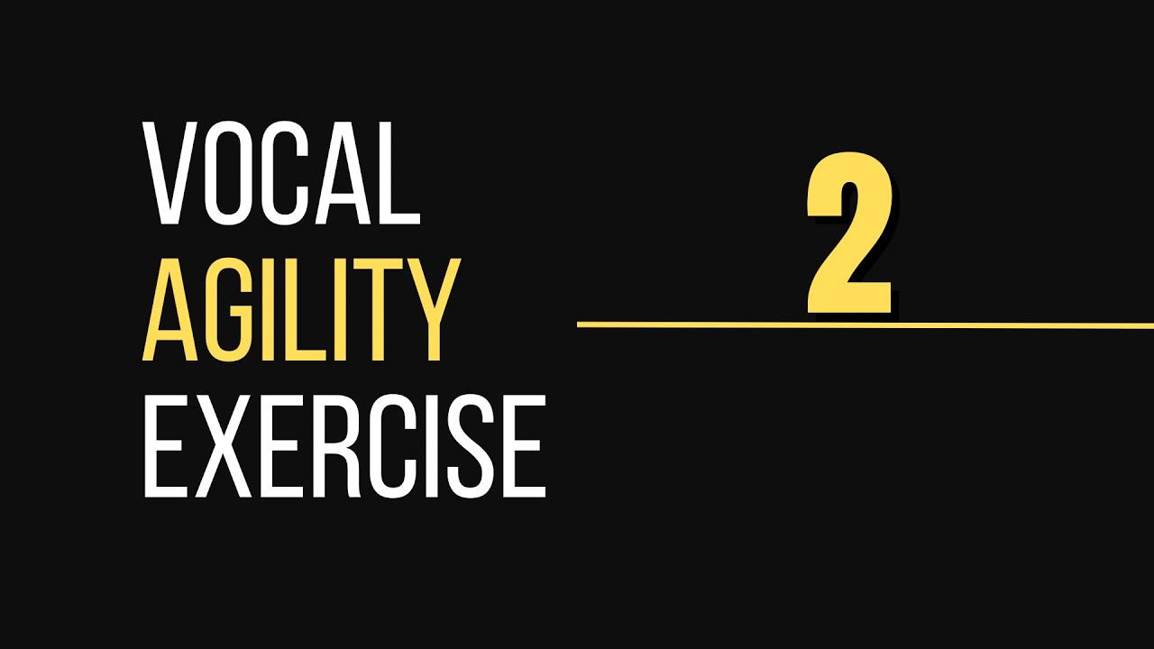 Vocal Agility Exercise #2