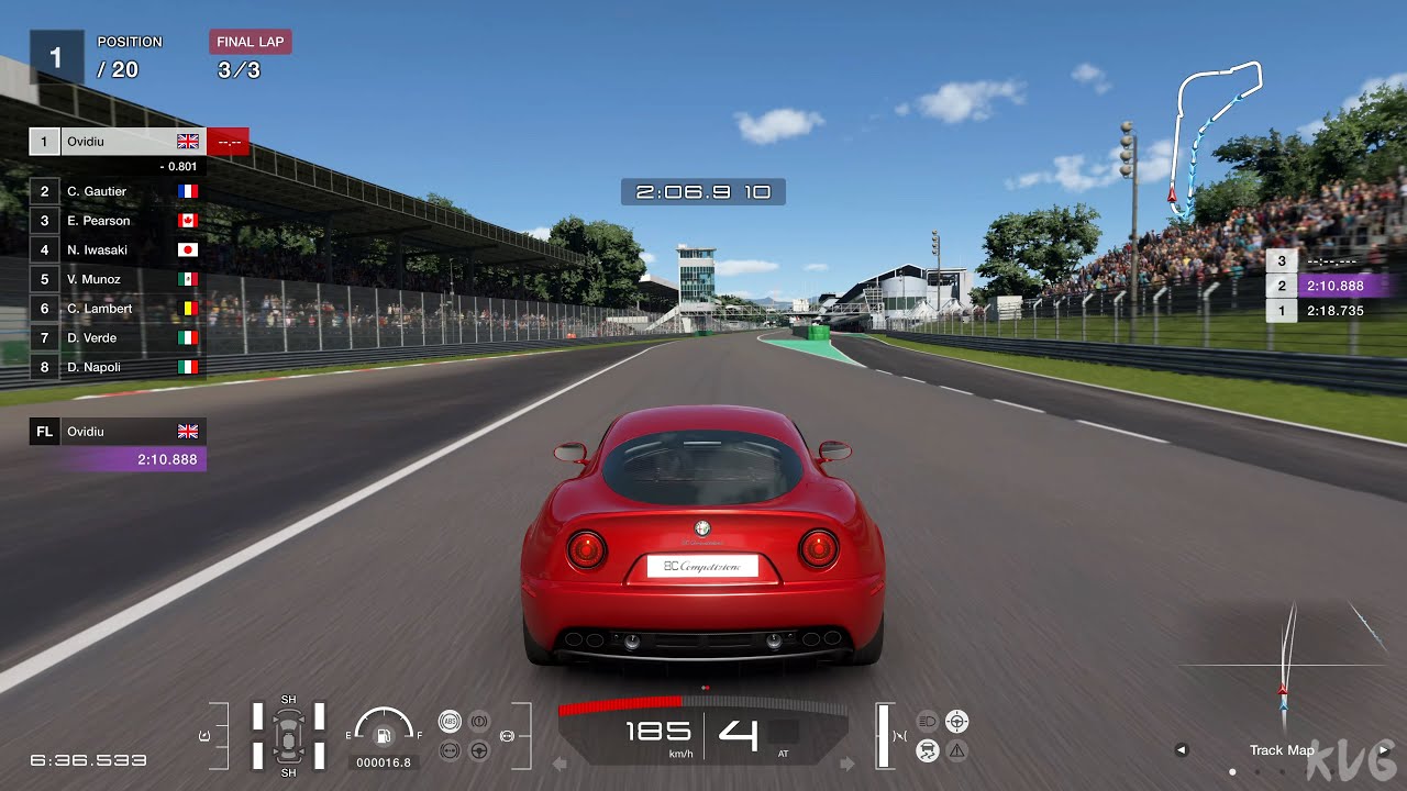 Gran Turismo 7 - Alfa Romeo 8C Competizione 2008 - Gameplay (PS5 UHD) [4K60FPS]