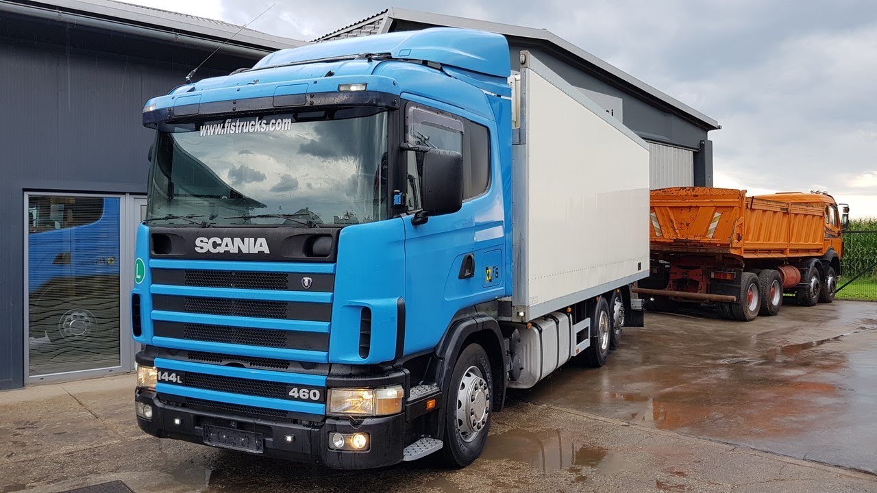 TRUCK SCANIA 144L 460 6X2 FRIDGE FIŠ TRUCKS & MACHINERY SLOVENIA