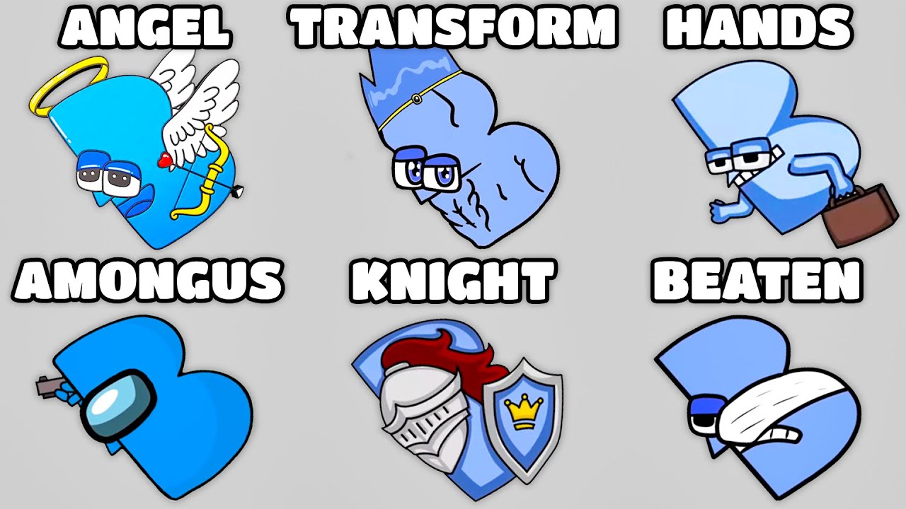 Alphabet Lore But Everyone Is ALL Different Versions 5 (Angel, Transform, Among Us, Knight, Beaten)