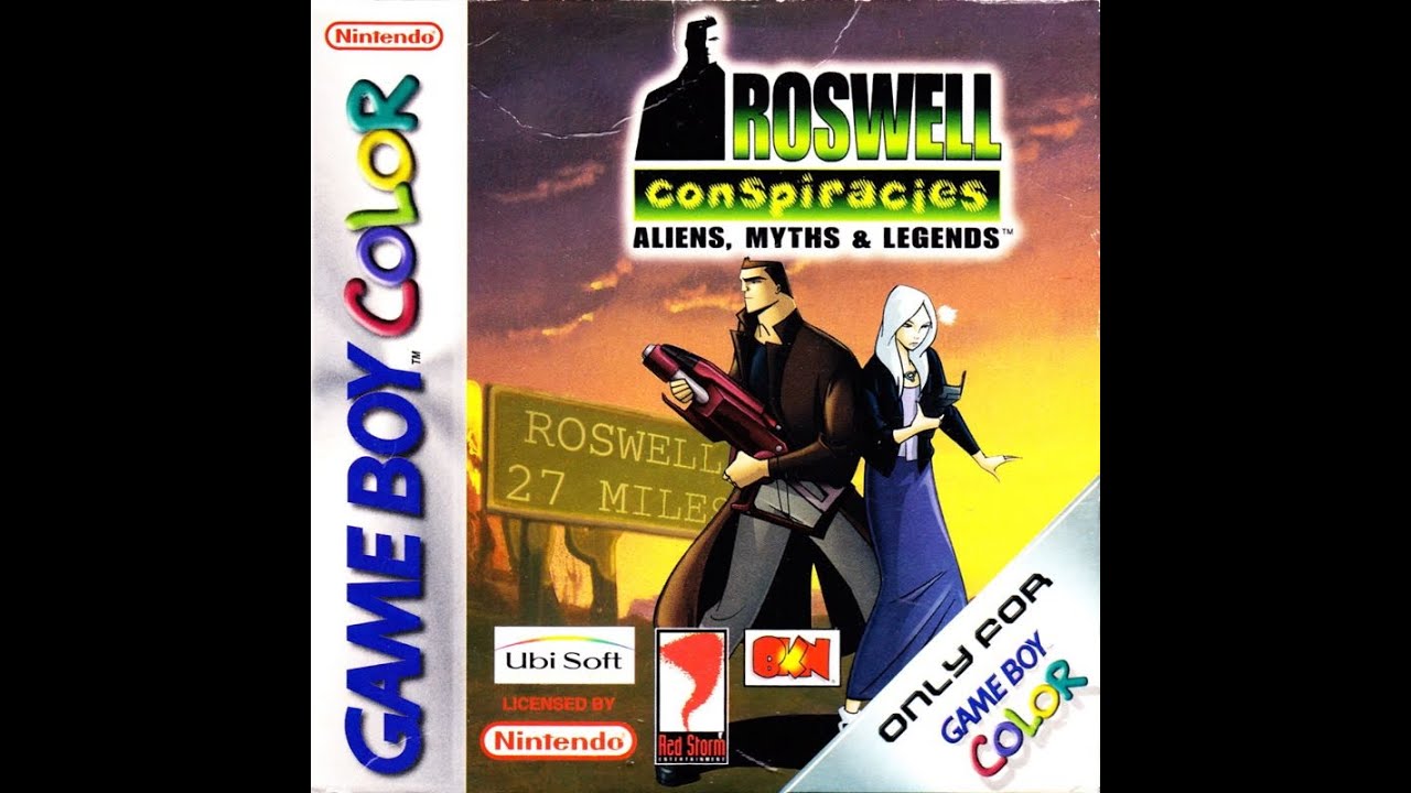 Roswell Conspiracies - Aliens, Myths & Legends (2001) - Game boy Color (Longplay)