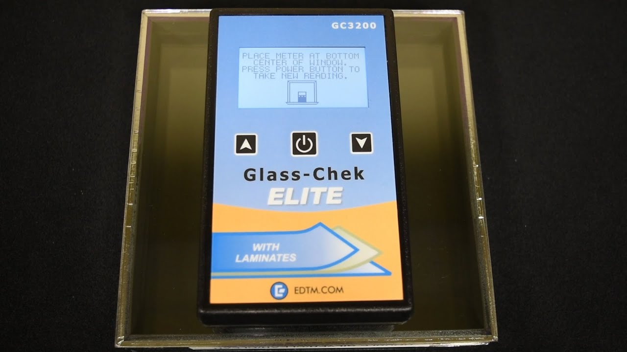 GC3200 Glass-Chek ELITE Testing Triple Pane Window