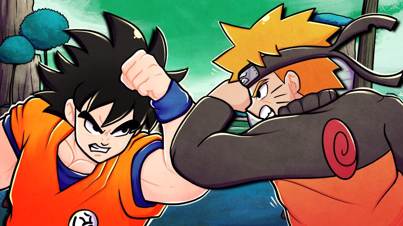 Naruto Vs Dragon Ball Z Rematch!