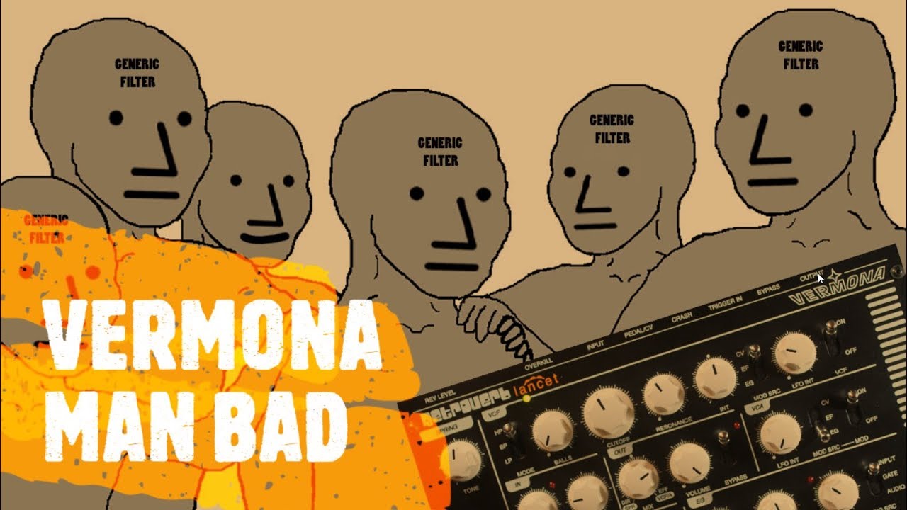 Vermona Retroverb Lancet -  Sad Day For Generic Filters!