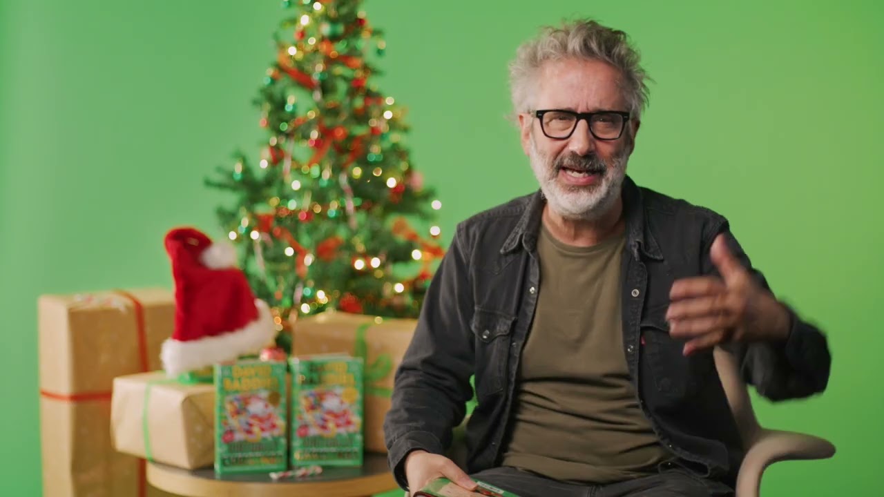David Baddiel introduces his festive blockbuster, Virtually Christmas