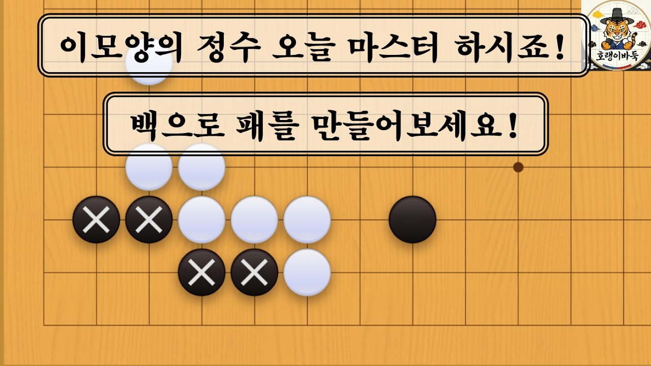 [바둑 사활] 실전에 굉장히 많이 나오는 이모양 오늘 마스터 하시죠!