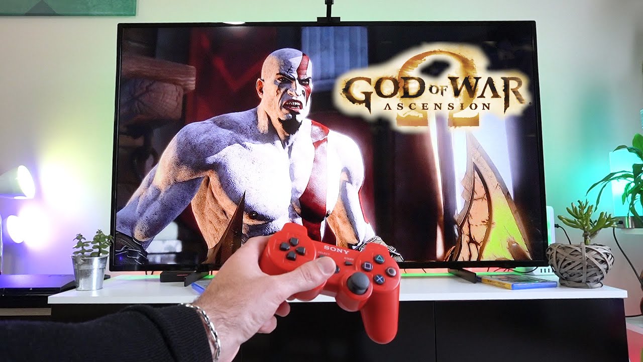 GOD OF WAR: Ascension | PS3 POV Gameplay Test| 4K HDR LED TV|
