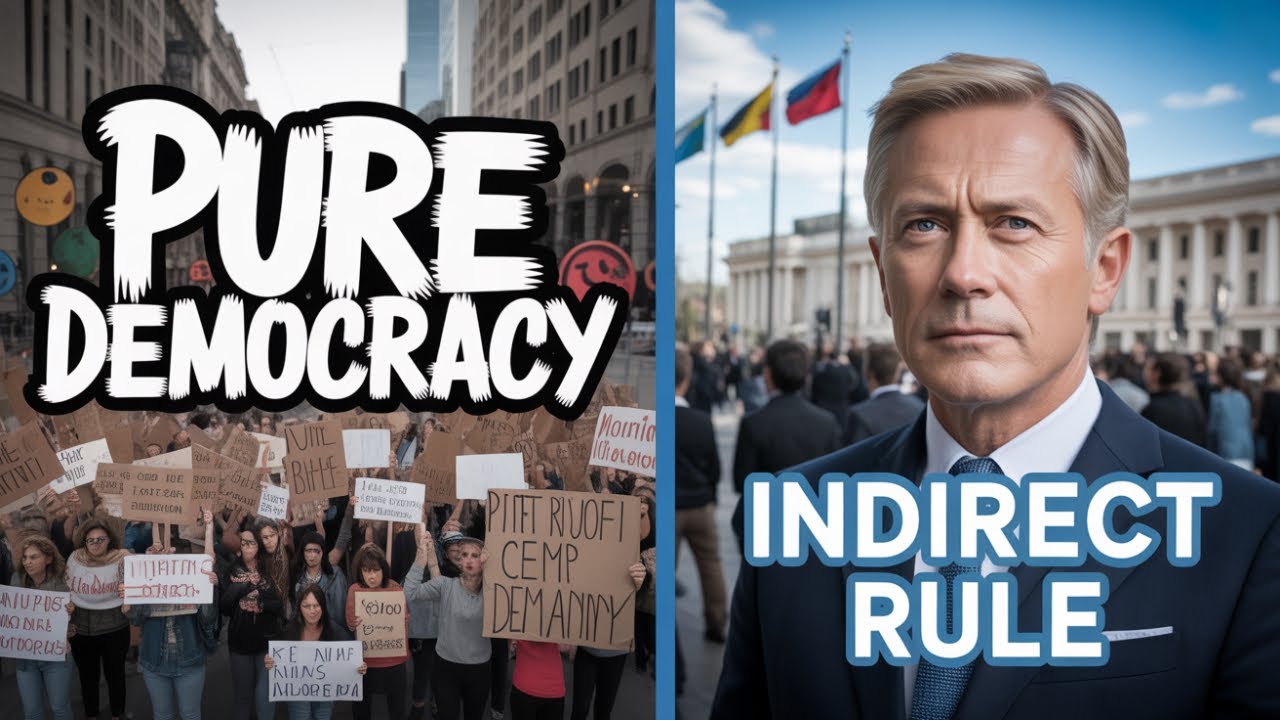 Democracia directa vs representativa explicado fácil