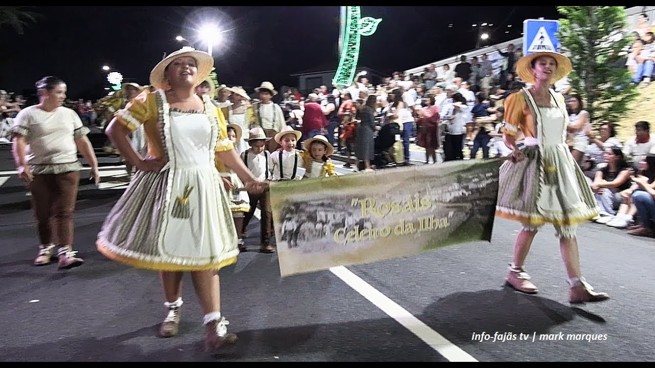 “MARCHA DA CASA DO POVO DOS ROSAIS” desfile na 35ª Semana Cultural das Velas 2024 – Ilha de S. Jorge