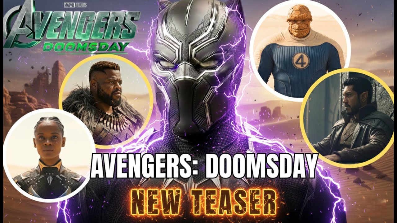 Avengers Doomsday Teaser 4 : Black Panther, Doom & Multiverse War Explained