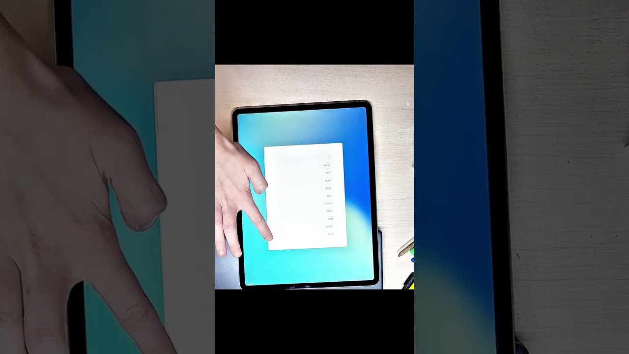 Распаковка ipad air 13-inch (m3) 2025г 