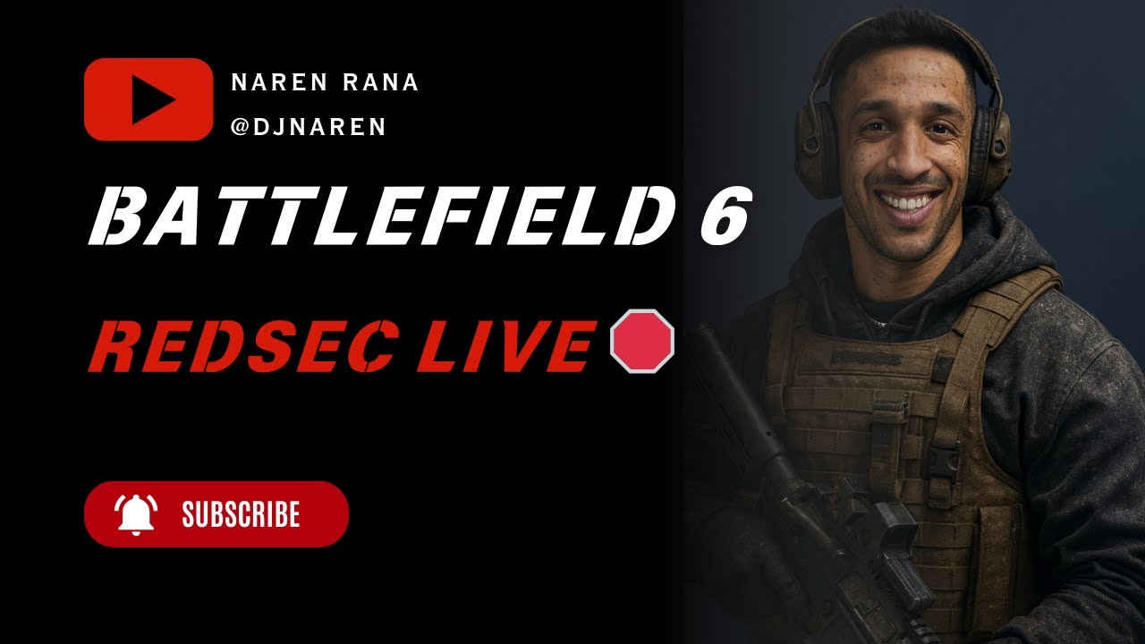 🔴 Battlefield 6 RedSec LIVE | High Kill Gameplay & Clutch Moments