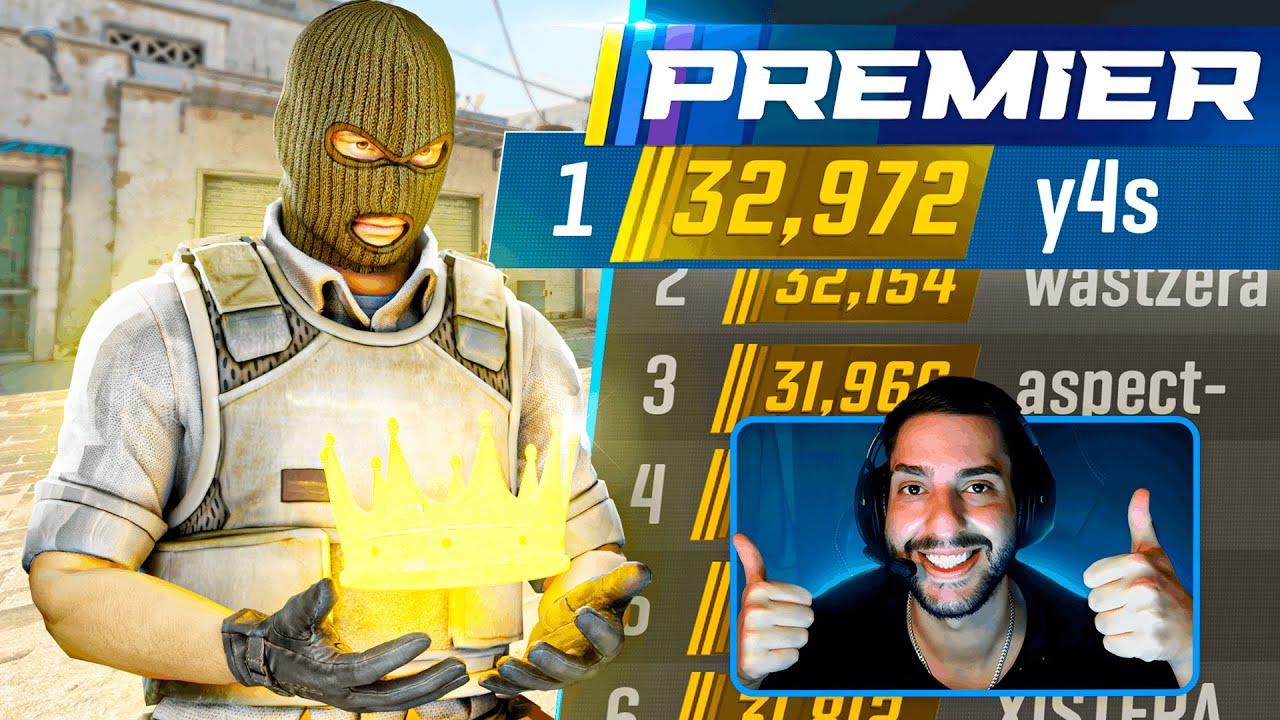 Eu fiz de novo, TOP1 PREMIER SEASON 3 CS2 (cada vez aumenta os xiters...)