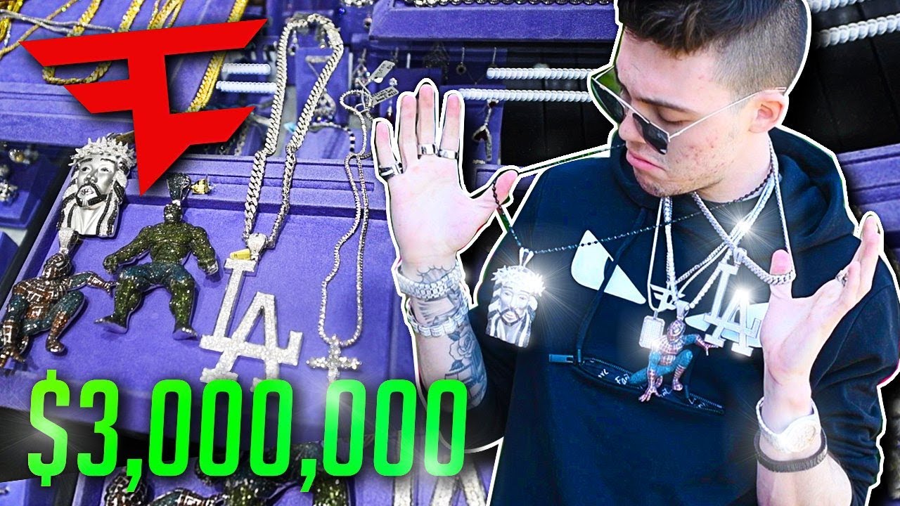 $3,000,000 in JEWELRY at the FaZe House...