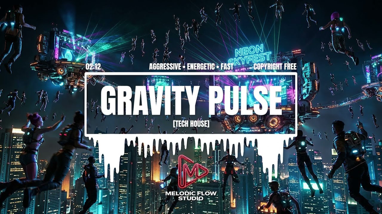GRAVITY PULSE (No Copyright Music) High-Energy Tech House