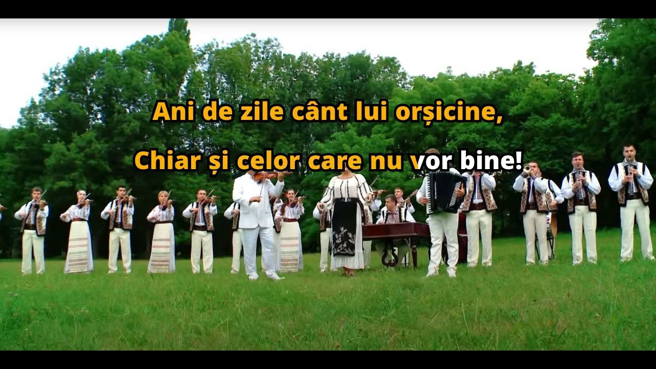 Karaoke Zinaida Julea și Orchestra Fraților Advahov  Bate Toba Bate Bate