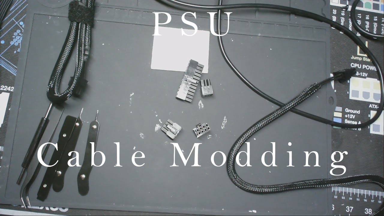 How to Repin your Custom Sleeved Cables | Power Supply Modding