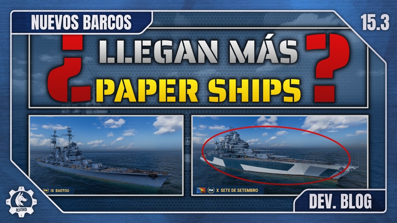 World of Warships // Dev. Blog 15.3 en Español: Fort Worth, Baotou y Sete de Setembro
