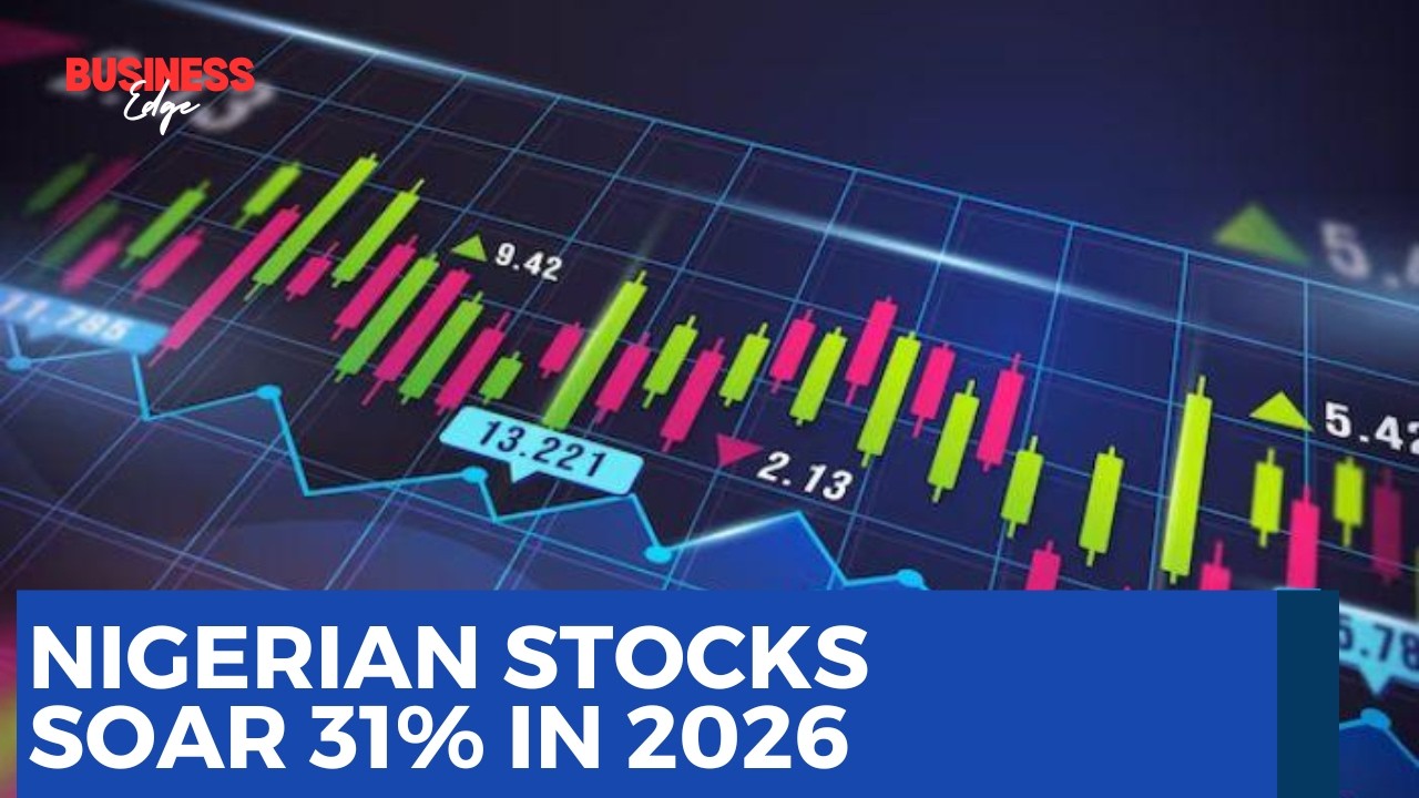 Nigerian Stocks Soar 31% in 2026, Rank 2nd Globally in Dollar Returns