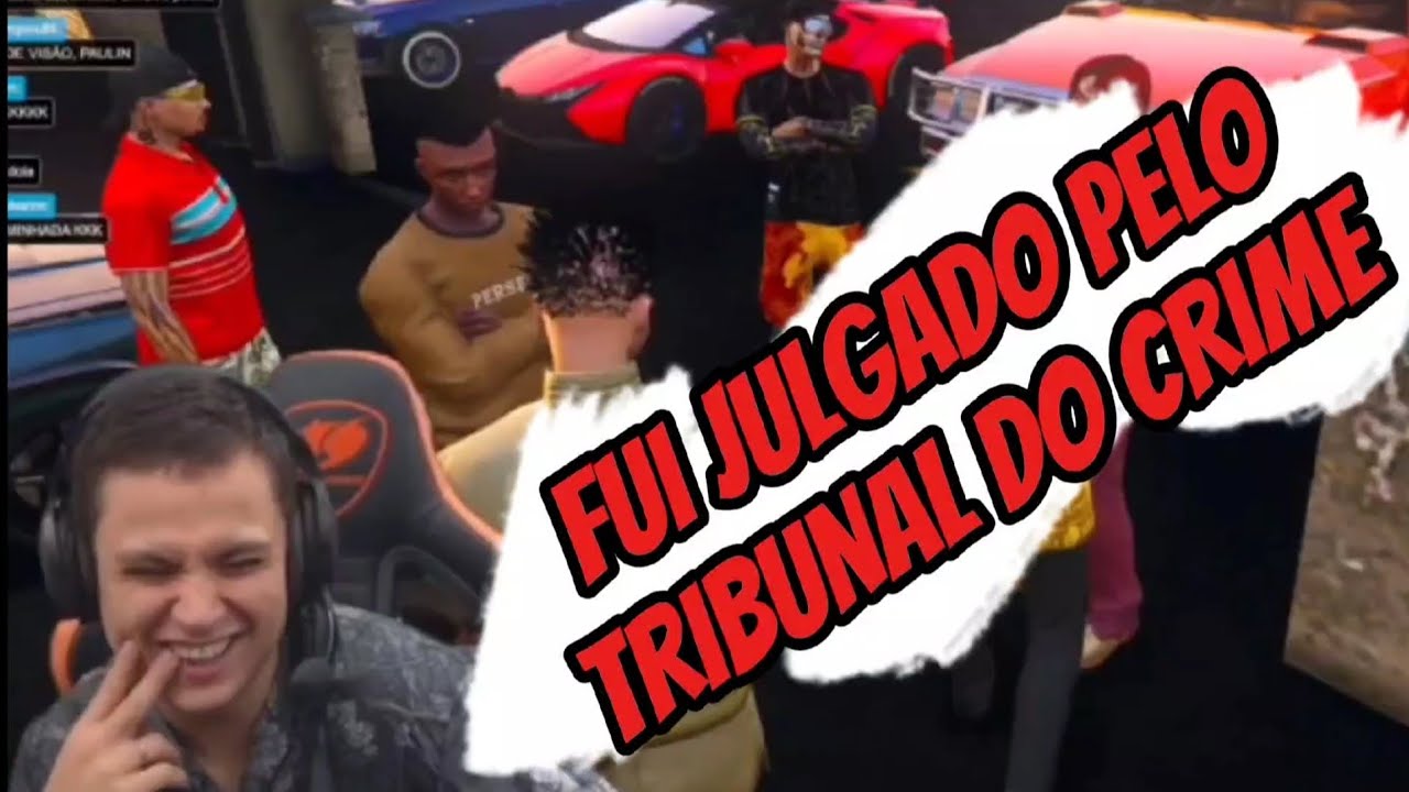 PAULINHO LOKO FOI LEVADO PARA O TRIBUNAL DO CRIM3!!