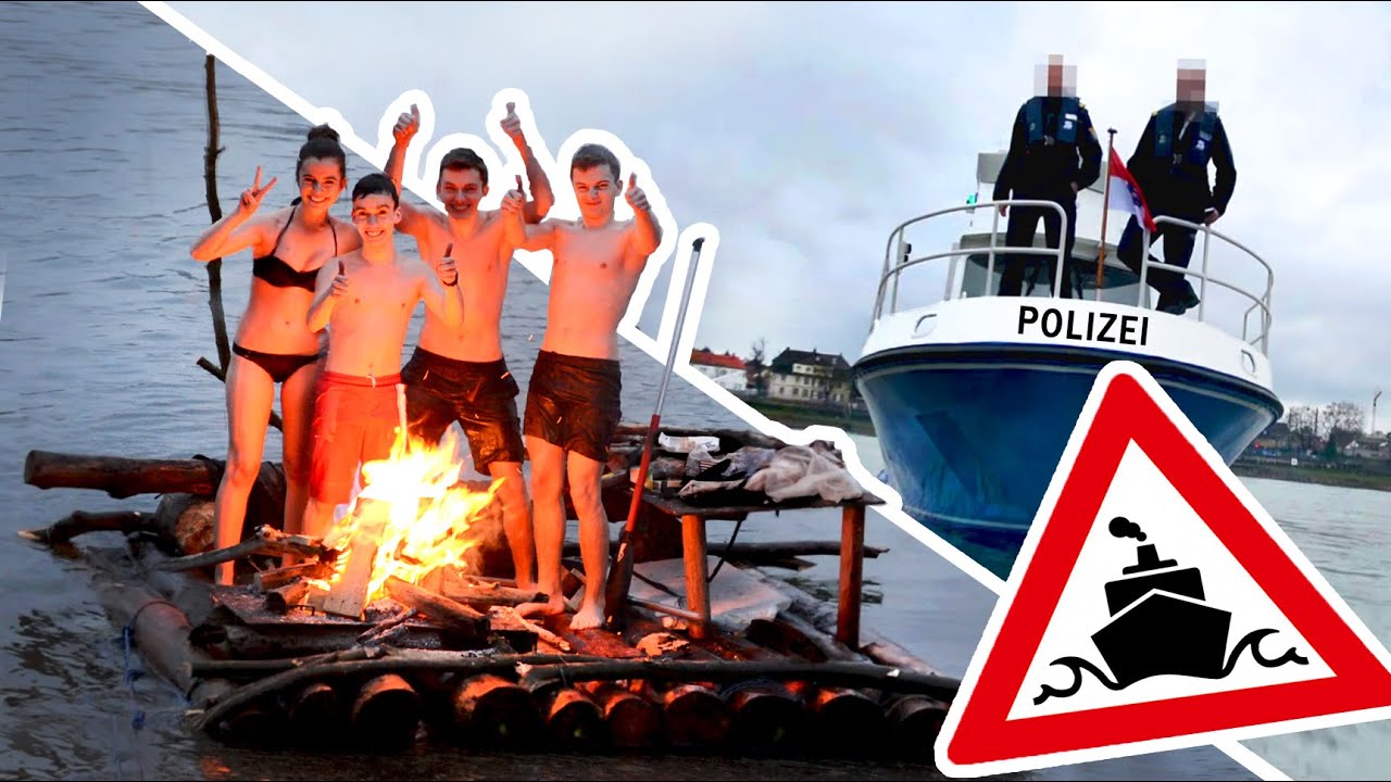 Mit dem Flo&szlig; &uuml;ber den Rhein | von Polizei angehalten