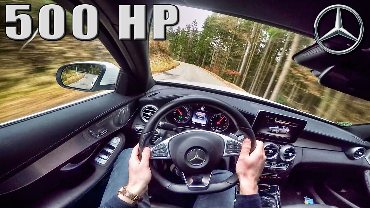 Mercedes C Class C400 4Matic 500 HP GAD POV Test Drive by AutoTopNL
