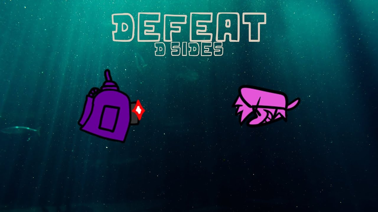 DEFEAT (D-Sides Delgato Mix) [Friday Night Funkin' Vs. Impostor V4 & Friday Night Funkin D-Sides]