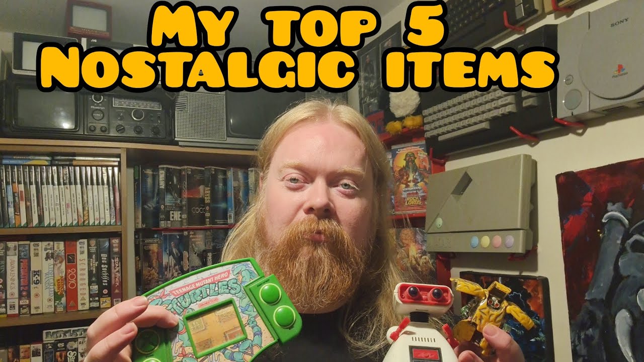 TOP 5 NOSTALGIC ITEMS IN MY COLLECTION...TOYS GAMES COLLECTABLES #toys #games #top