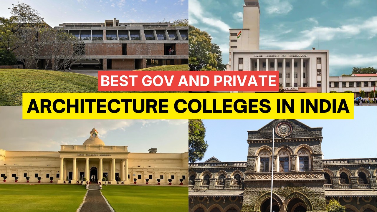 Top Architecture Colleges Through NATA & JEE | Best B.Arch Colleges in India #architecturecollege