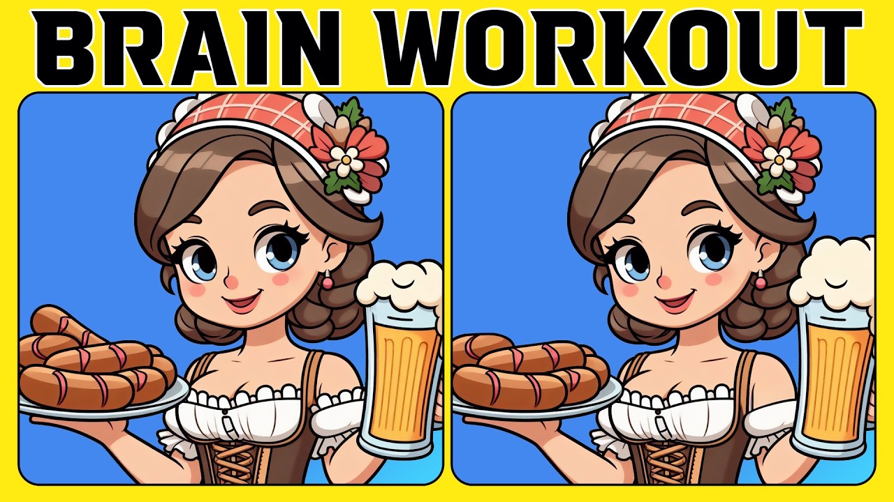 🧠🧩Spot the 3 Differences | Can You Find Them All? 《A Little Difficult》